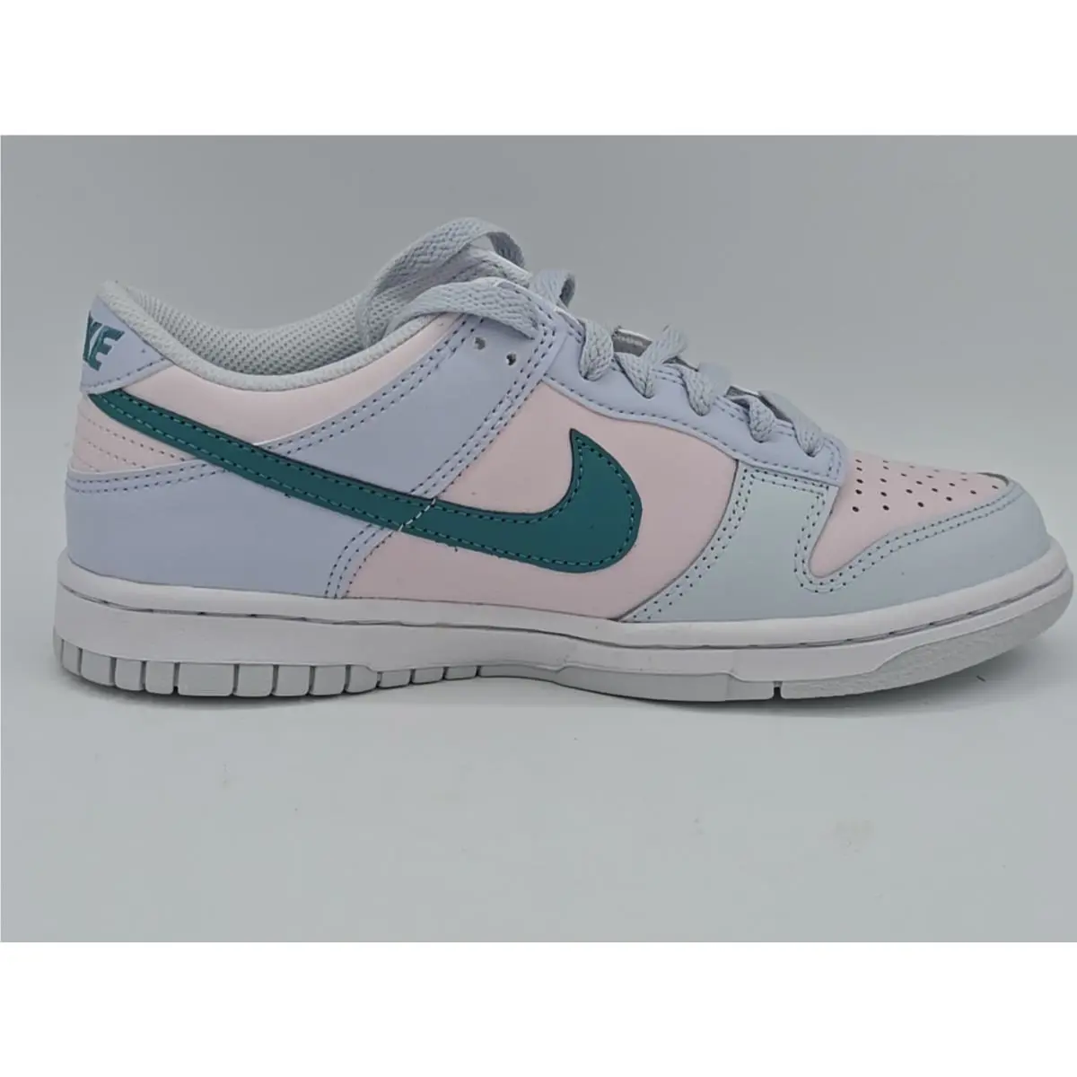 Nike shoes - Nike Dunk Low GS - Dunk Low - FD1232-002 - Football Grey/Mineral Teal/Pearl Pink (UPC: 0196154689212) 15