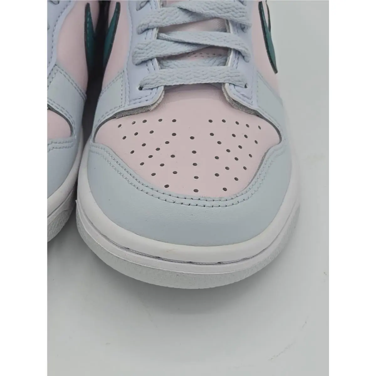 Nike shoes - Nike Dunk Low GS - Dunk Low - FD1232-002 - Football Grey/Mineral Teal/Pearl Pink (UPC: 0196154689212) 7