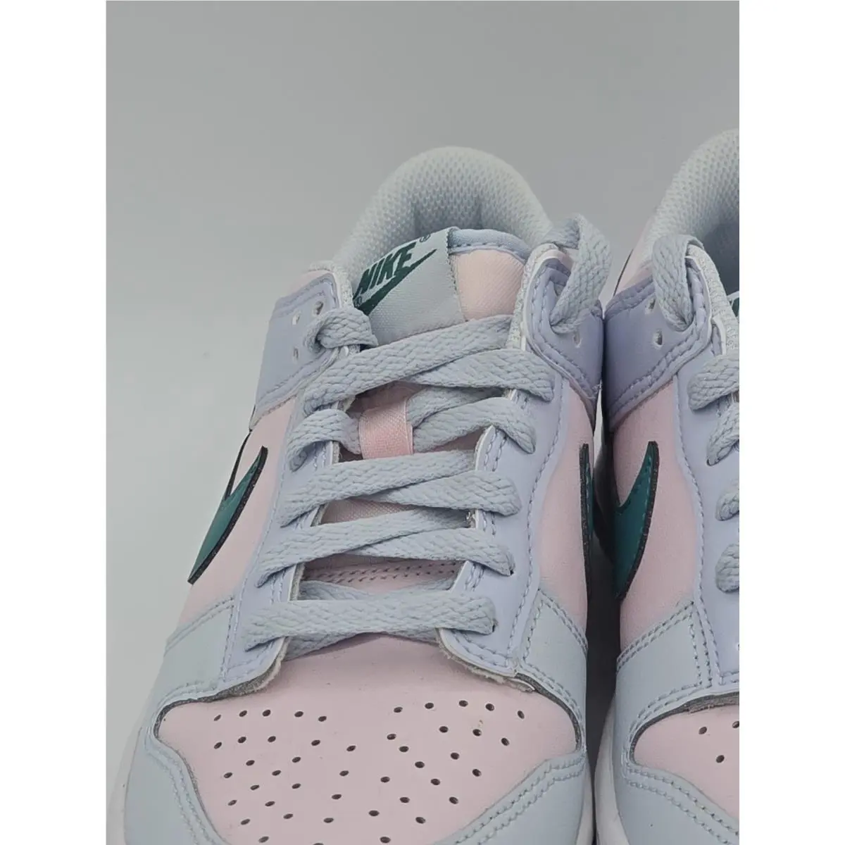 Nike shoes - Nike Dunk Low GS - Dunk Low - FD1232-002 - Football Grey/Mineral Teal/Pearl Pink (UPC: 0196154689212) 4