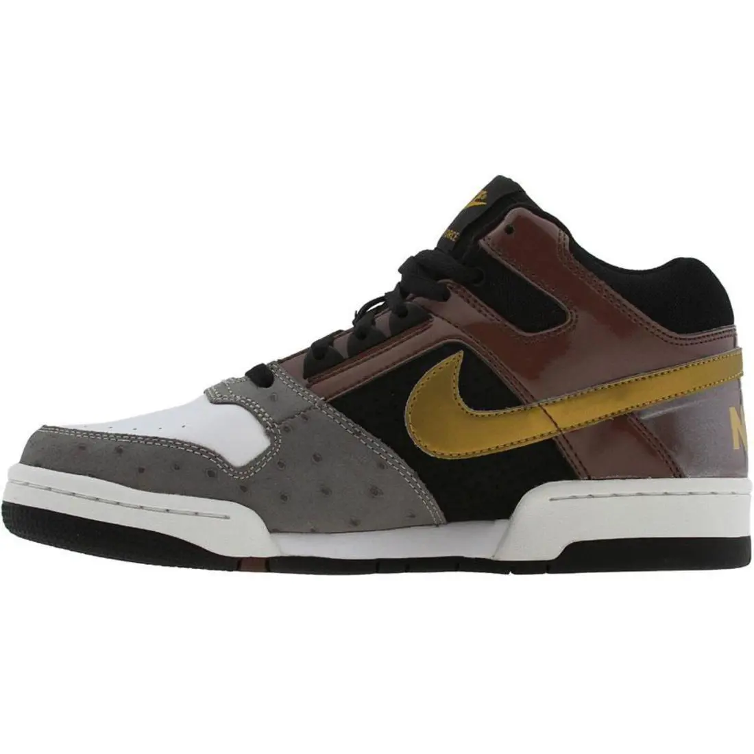 Nike shoes - Dark Oak/Metallic Gold-Black | 1