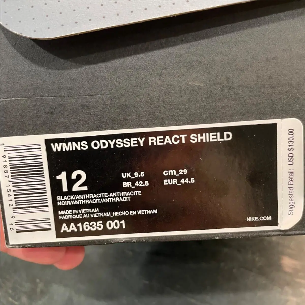 Nike shoes - Nike Odyssey React - Odyssey React - Black 7