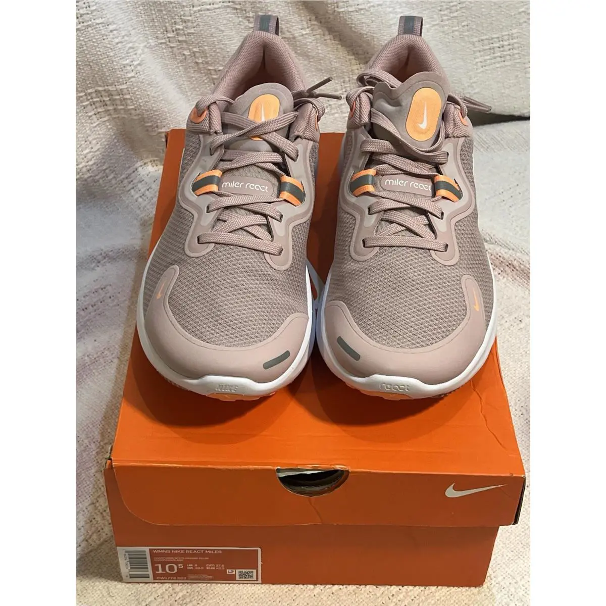 Nike shoes - Nike React Miler - React Miler - Cw1778-602 - Pink 0