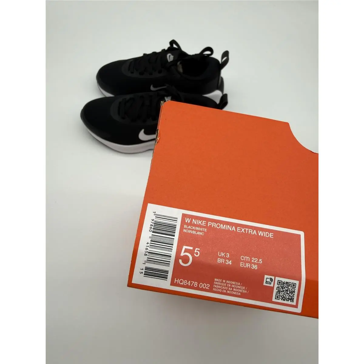 Nike shoes - Nike Promina Extra Wide - Promina Extra Wide - HQ8478-002 - Black (UPC: 0197860416581) 8