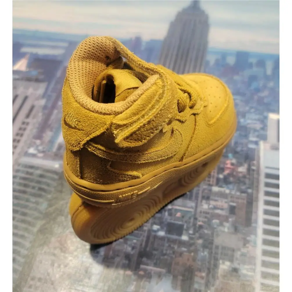 Nike shoes - Force 1 Mid LV8 - Force Mid - 859338-701 - Wheat 0