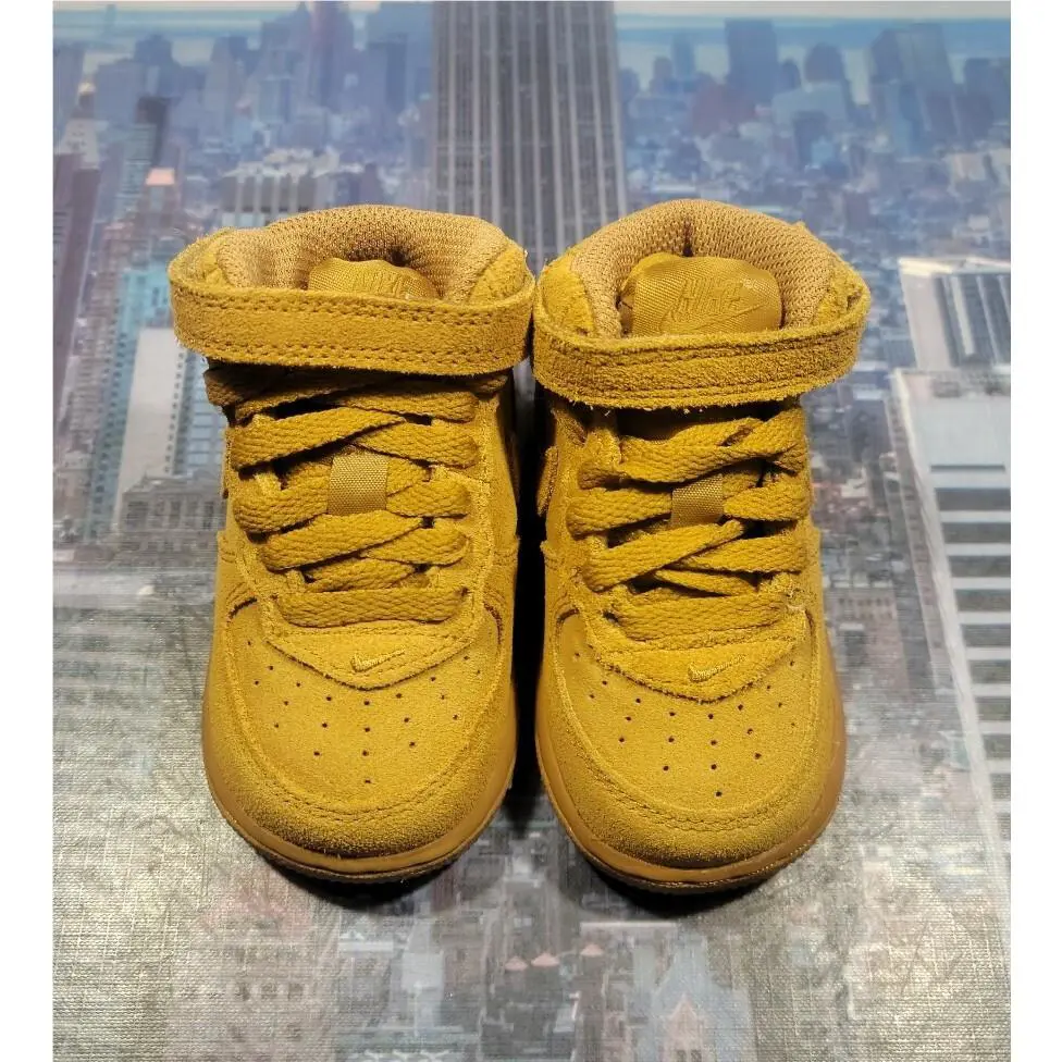 Nike shoes - Force 1 Mid LV8 - Force Mid - 859338-701 - Wheat 1