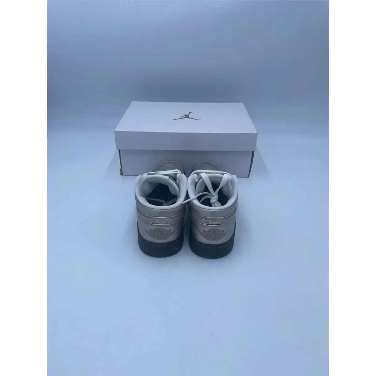 Nike shoes - Nike Air Jordan 1 - Air - HQ3529-099 - METALLIC ZINC 1