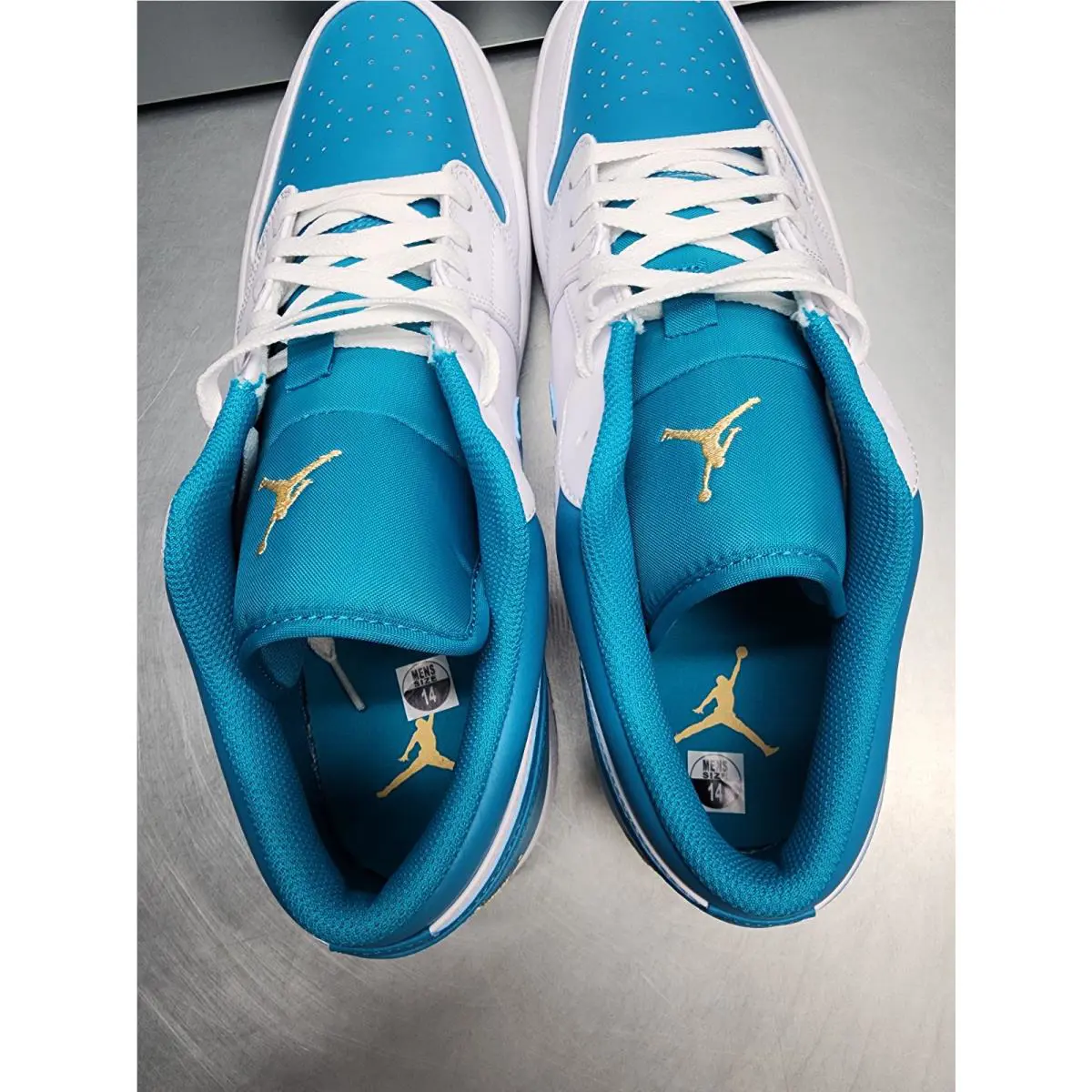 Nike shoes - jordan 1 low - low - Blue 8
