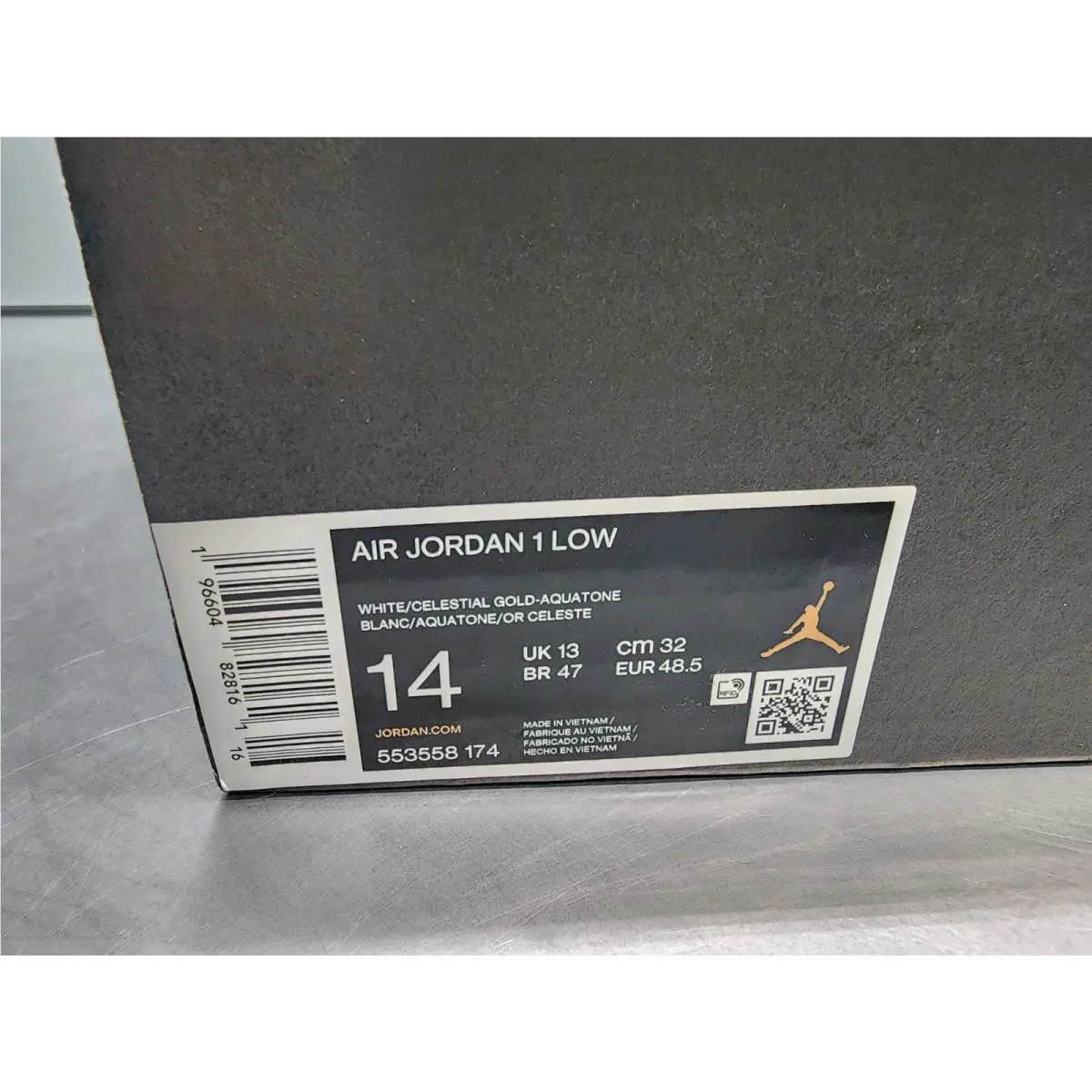 Nike shoes - jordan 1 low - low - Blue 14