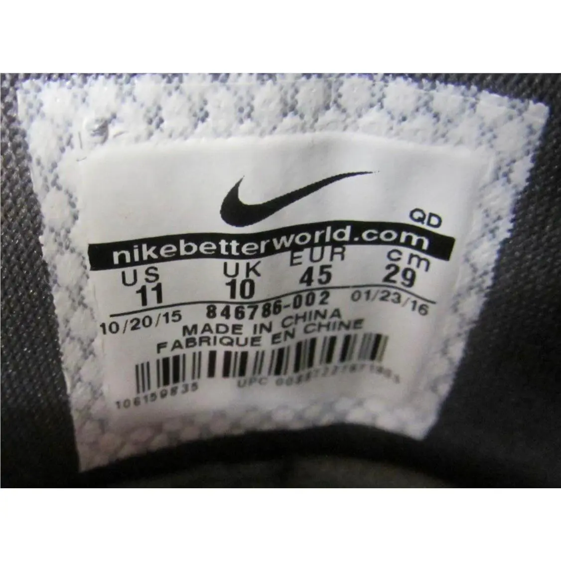 Nike shoes - Nike Air Footscape - Air Footscape - 846786 002 - Cool Grey 4