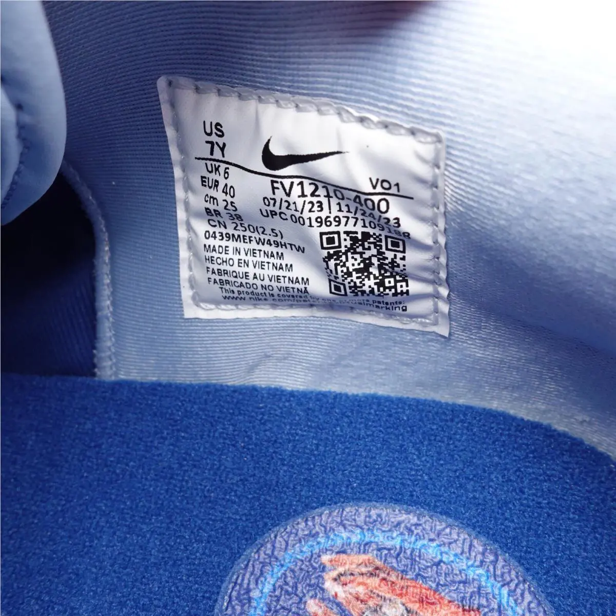 Nike shoes - Nike Lebron XXI 21 - Lebron XXI - FV1210-400 - Blue, Manufacturer: Black/Metallic Pewter/Iron Grey (UPC: 196977109188) 0