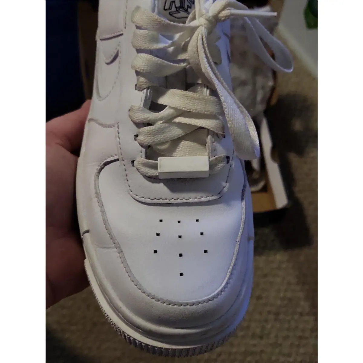 Nike shoes - AF1 Pixel - Pixel - CK6649-100 - White/White-Black-Sail 5
