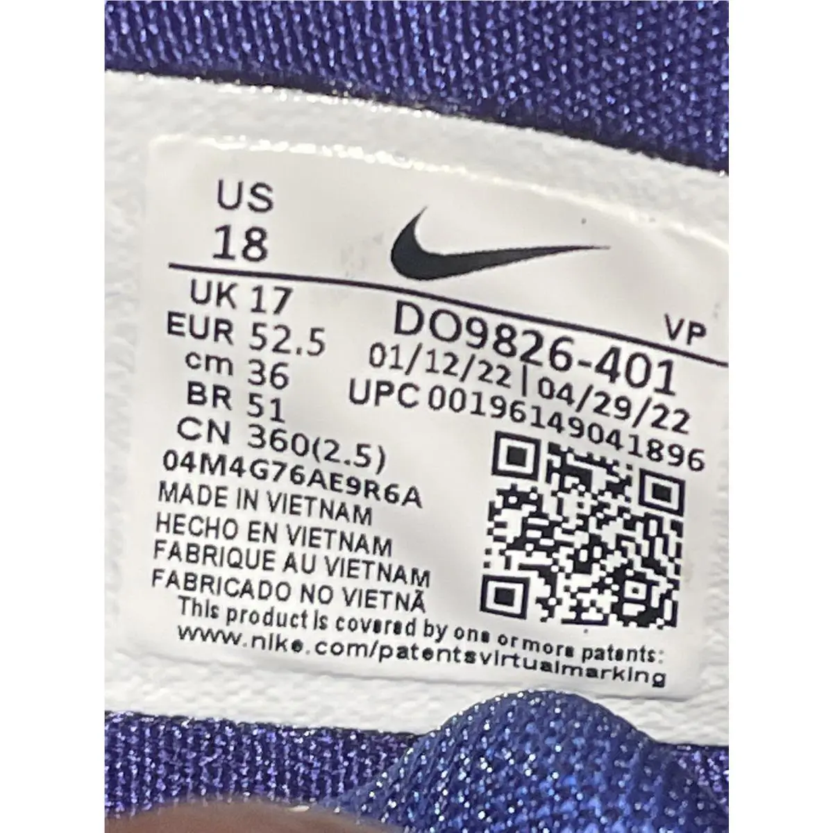 Nike shoes - Nike KD 15 - DO9826-401 - Blue (UPC: 00196149041896) 3