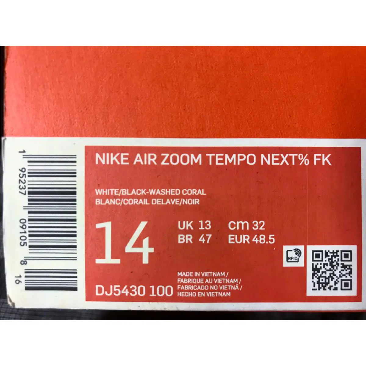 Nike shoes - Nike Air Zoom Tempo NEXT% - DJ5430-100 - White (UPC: 195237091058) 3