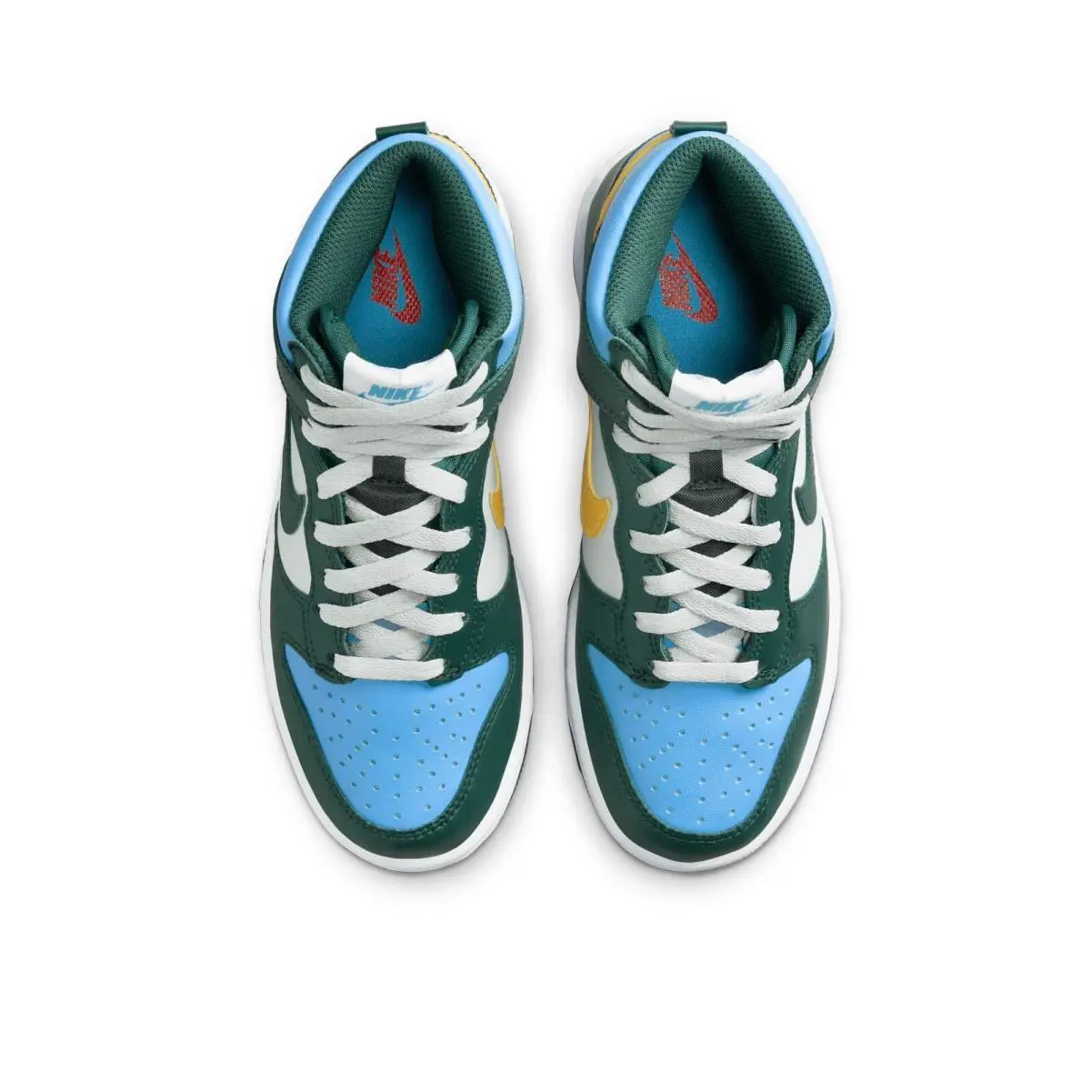 Nike shoes - Nike Dunk High GS - Dunk High - Green 2
