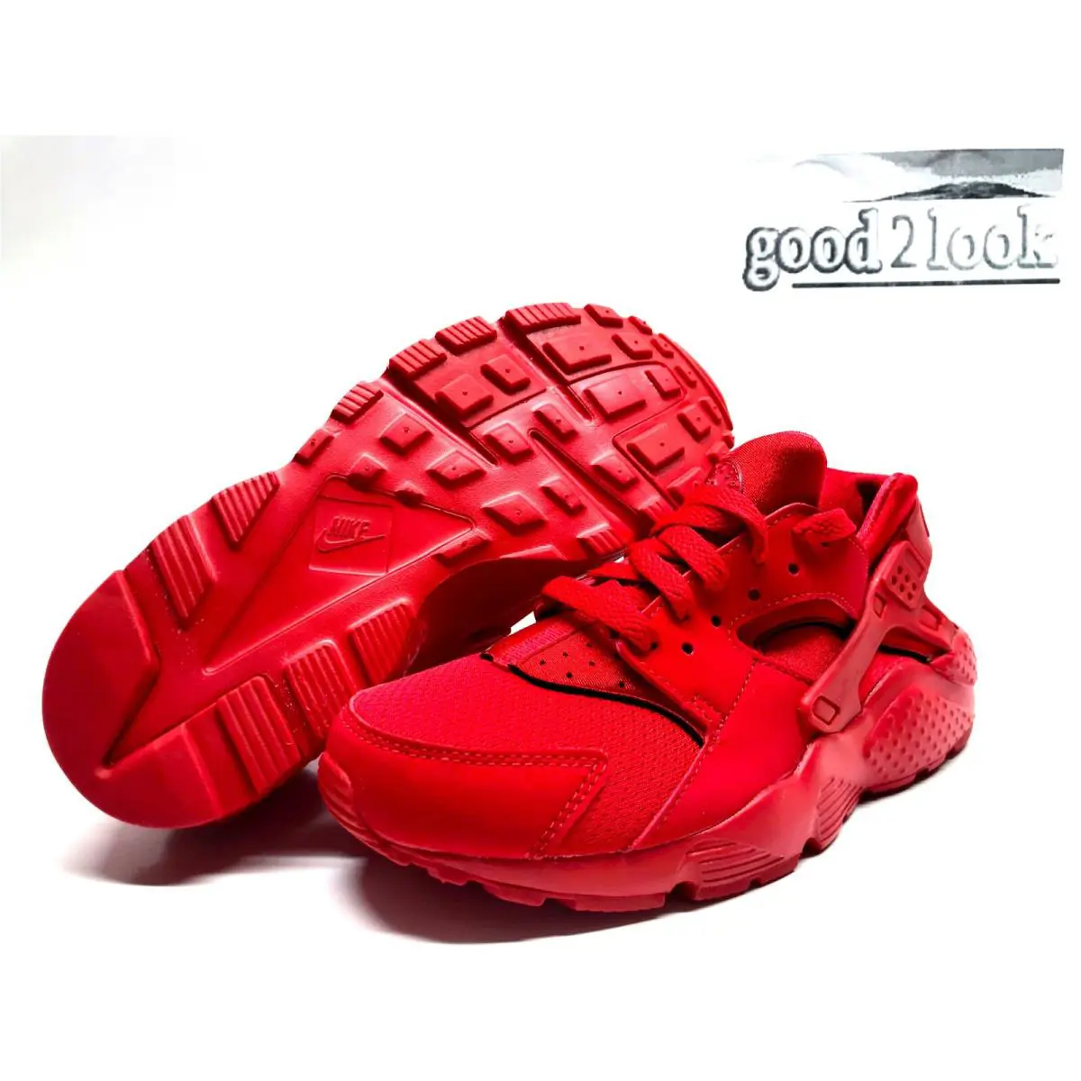 Nike shoes - Nike Huarache Run - Huarache Run - Red (UPC: 675911853511) 0