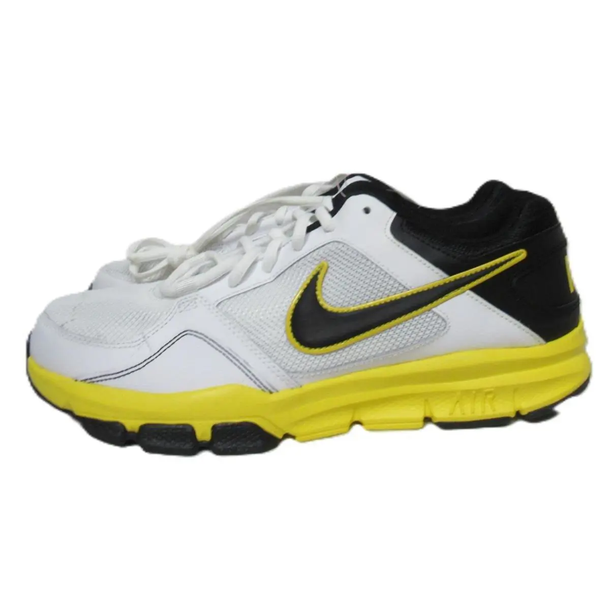 Nike shoes - White Black & Yellow 1