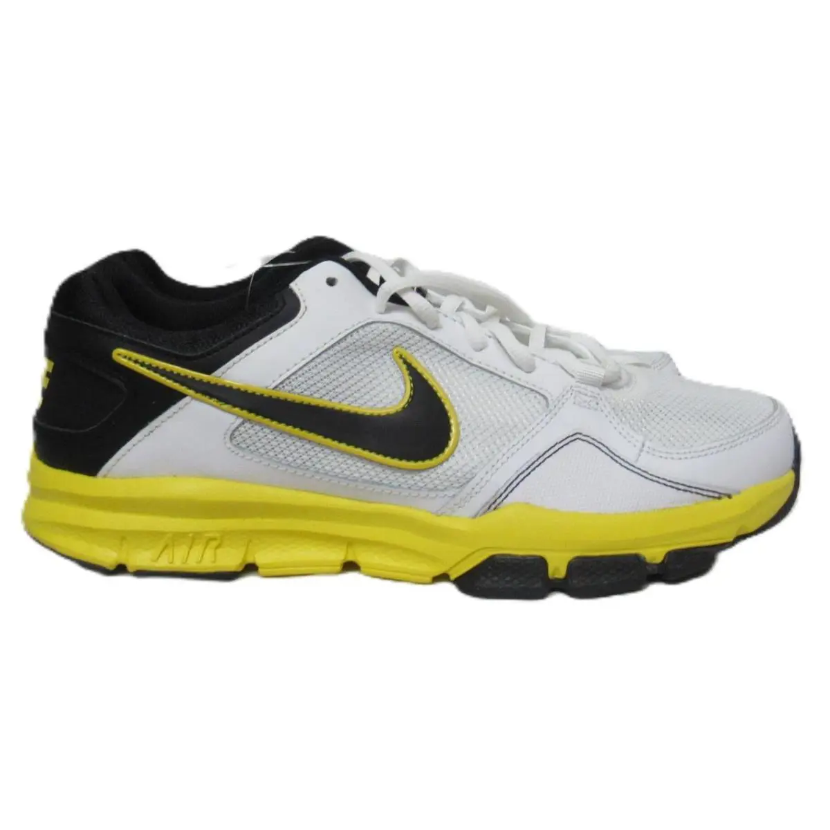 Nike shoes - White Black & Yellow 2