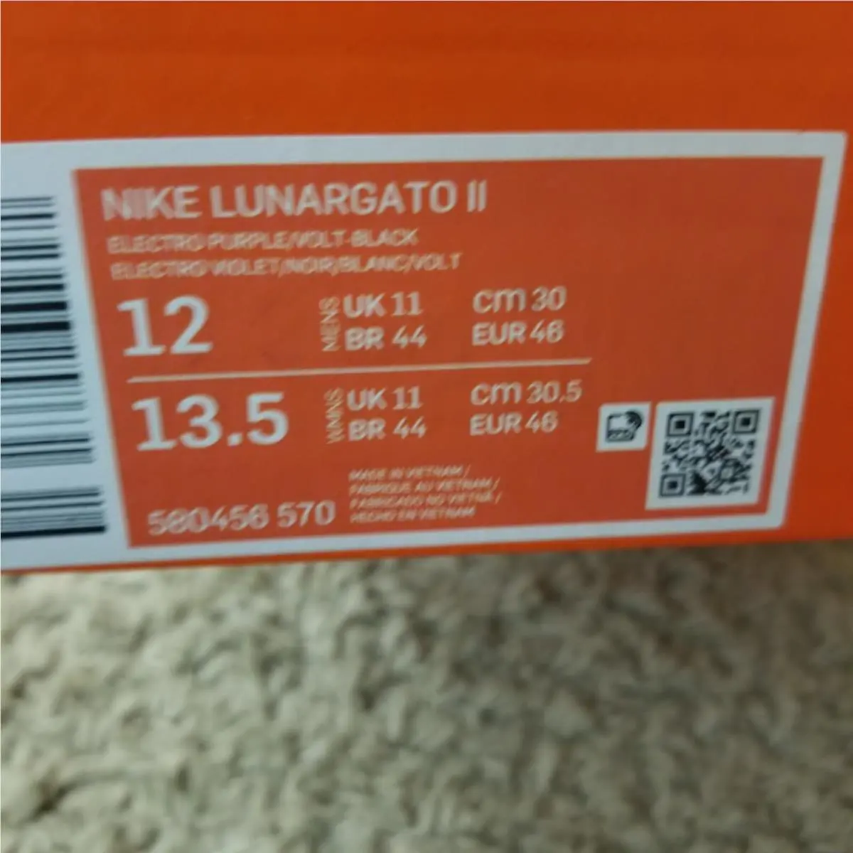 Nike shoes - Nike Lunargato - Lunargato - 580456-570 - Purple (UPC: 195866258631) 3