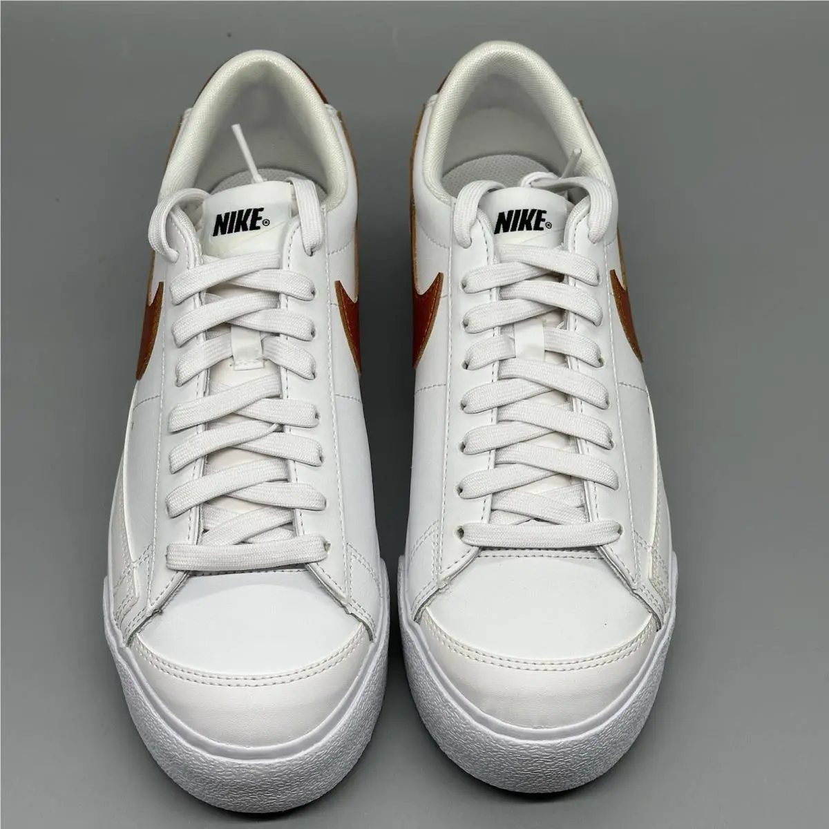 Nike shoes - Nike Blazer Low Platform - Blazer Low Platform - DQ7571-100 - White, Manufacturer: White/Metallic Copper/Black 2