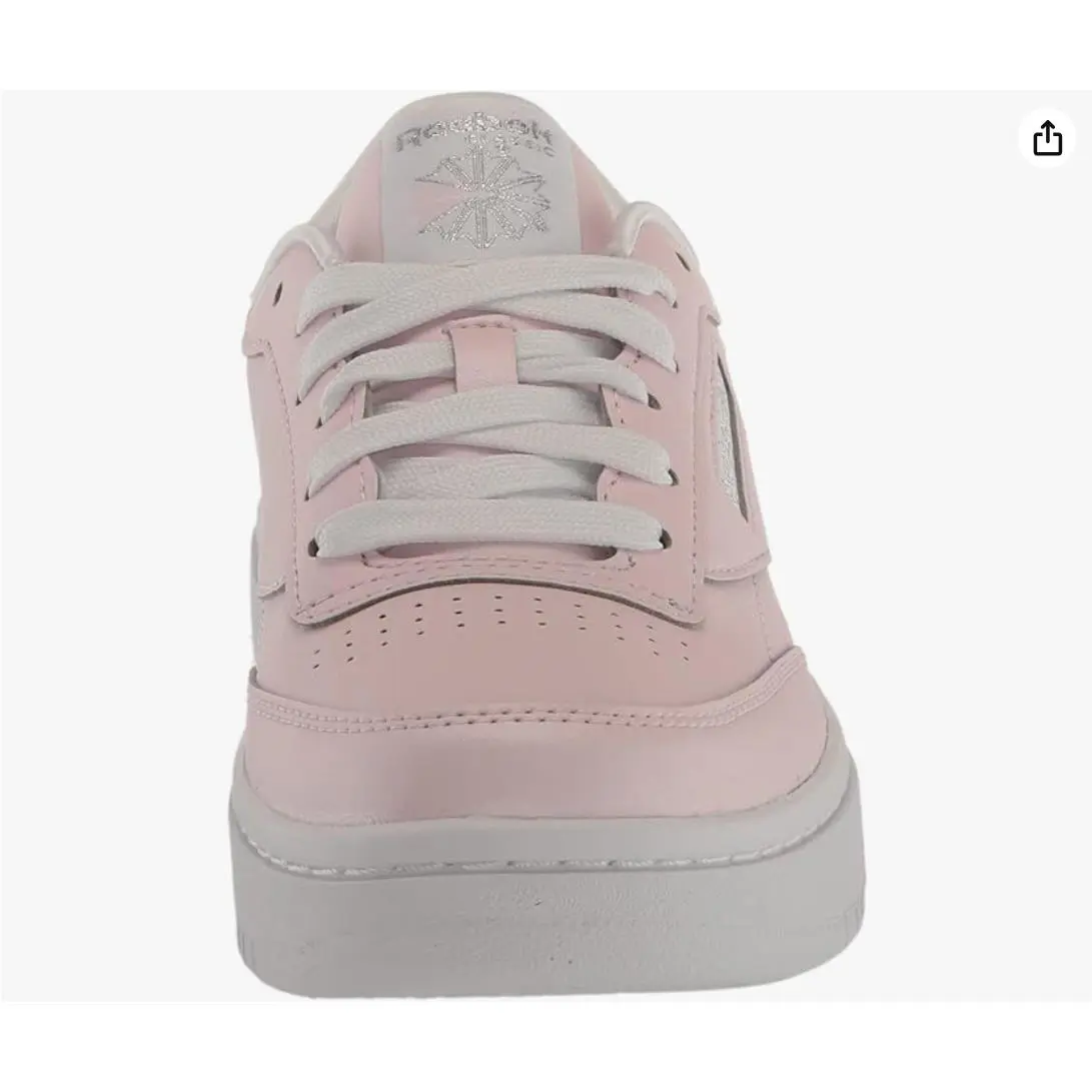 Reebok shoes - Pink/White/Silver Metallic 2