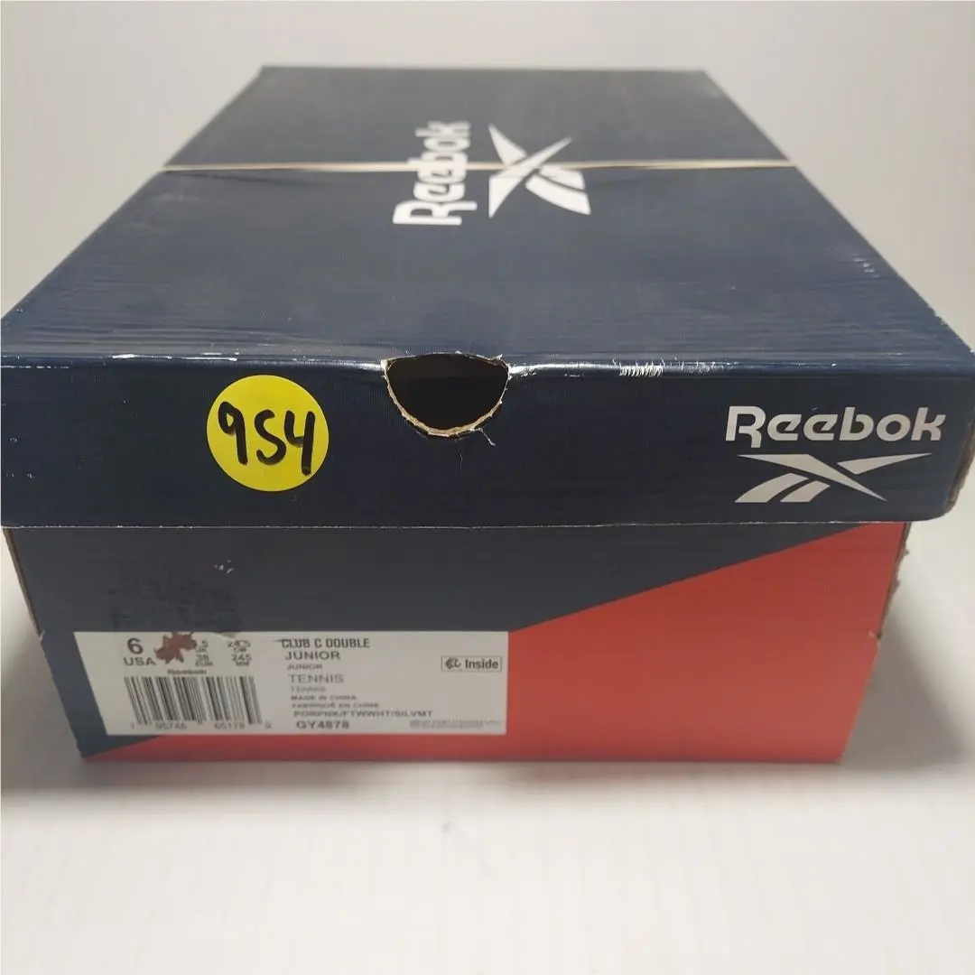 Reebok shoes - Pink/White/Silver Metallic 5