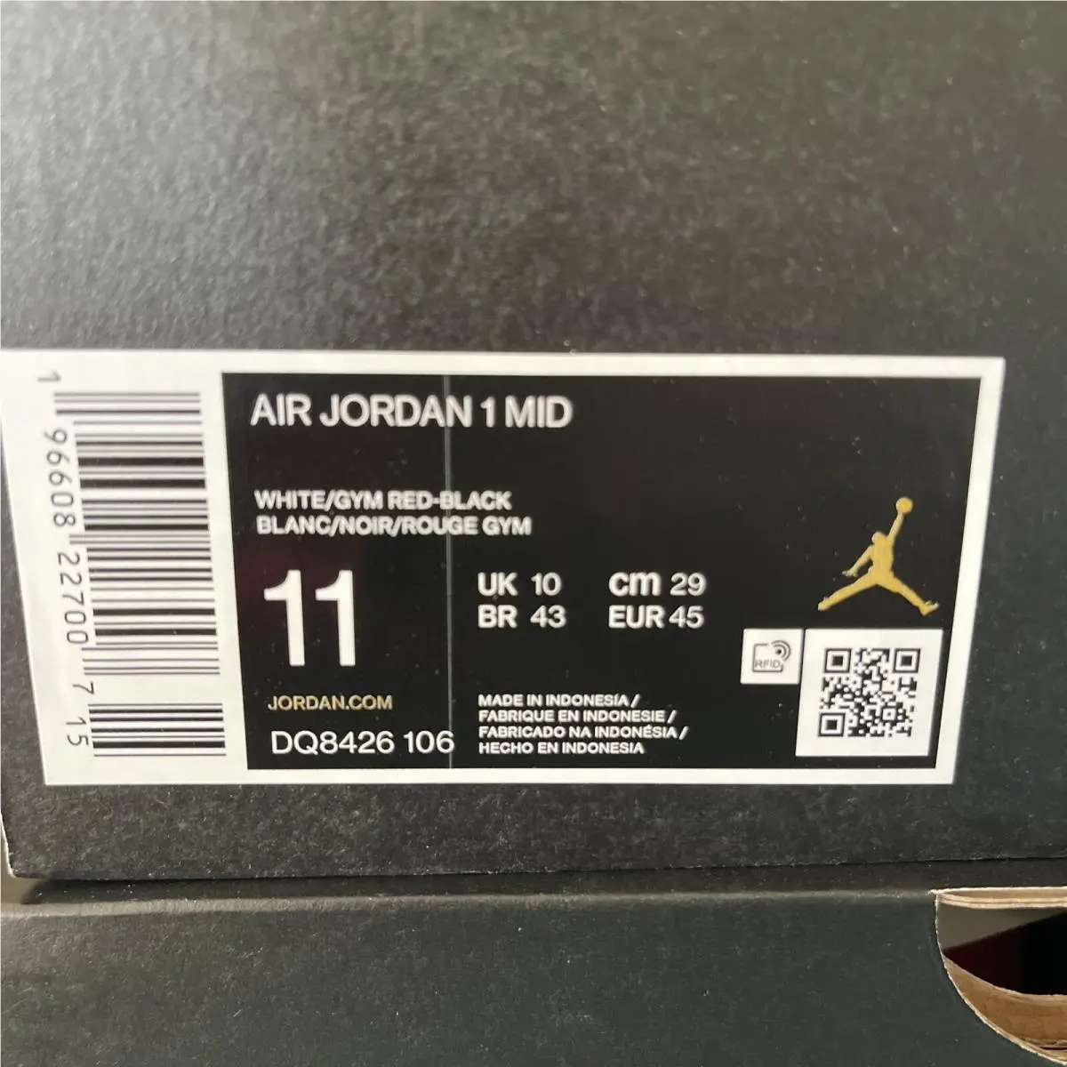 Nike shoes - Nike Air Jordan 1 - Air - DQ8426-106 - White 5