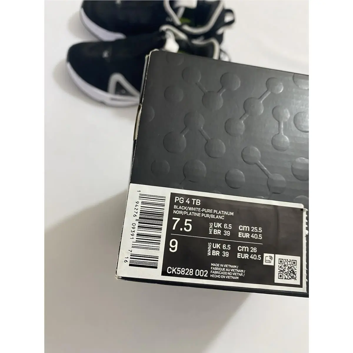 Nike shoes - Nike PG 4 - CK5828-002 - Black (UPC: 0194276093917) 8