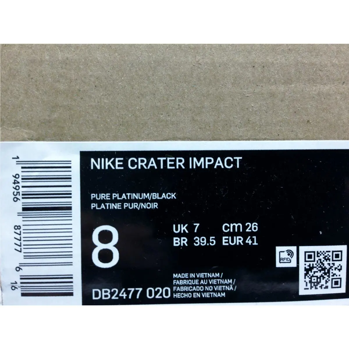 Nike shoes - NIKE CRATER IMPACT - CRATER IMPACT - DB2477-020 - White (UPC: 194956877776) 3