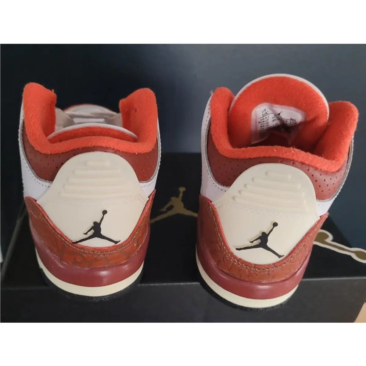 Nike shoes - Jordan 3 Retro SE - Retro - WHITE/BLACK/MARS STONE (UPC: 196153224667) 3
