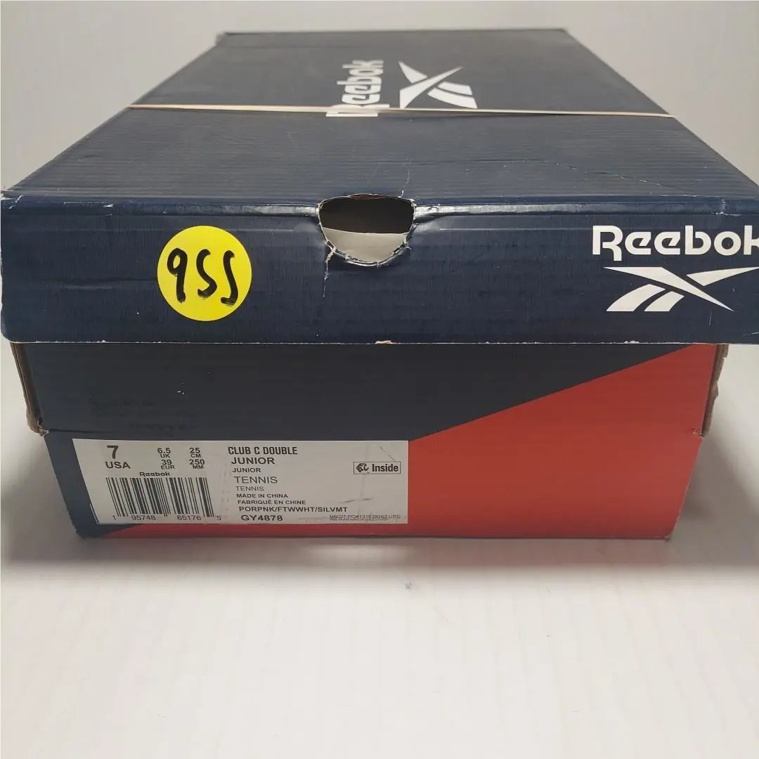 Reebok shoes - Pink/White/Silver Metallic 5