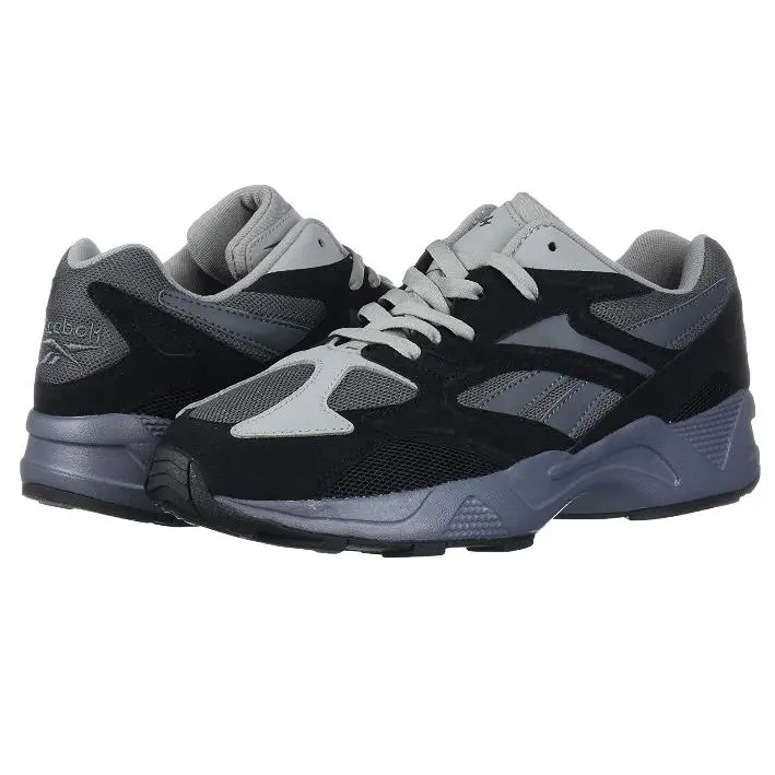 Reebok Men`s Aztrek 96 Sneaker Black/true Grey/chalk 12 M US - Black/True Grey/Chalk