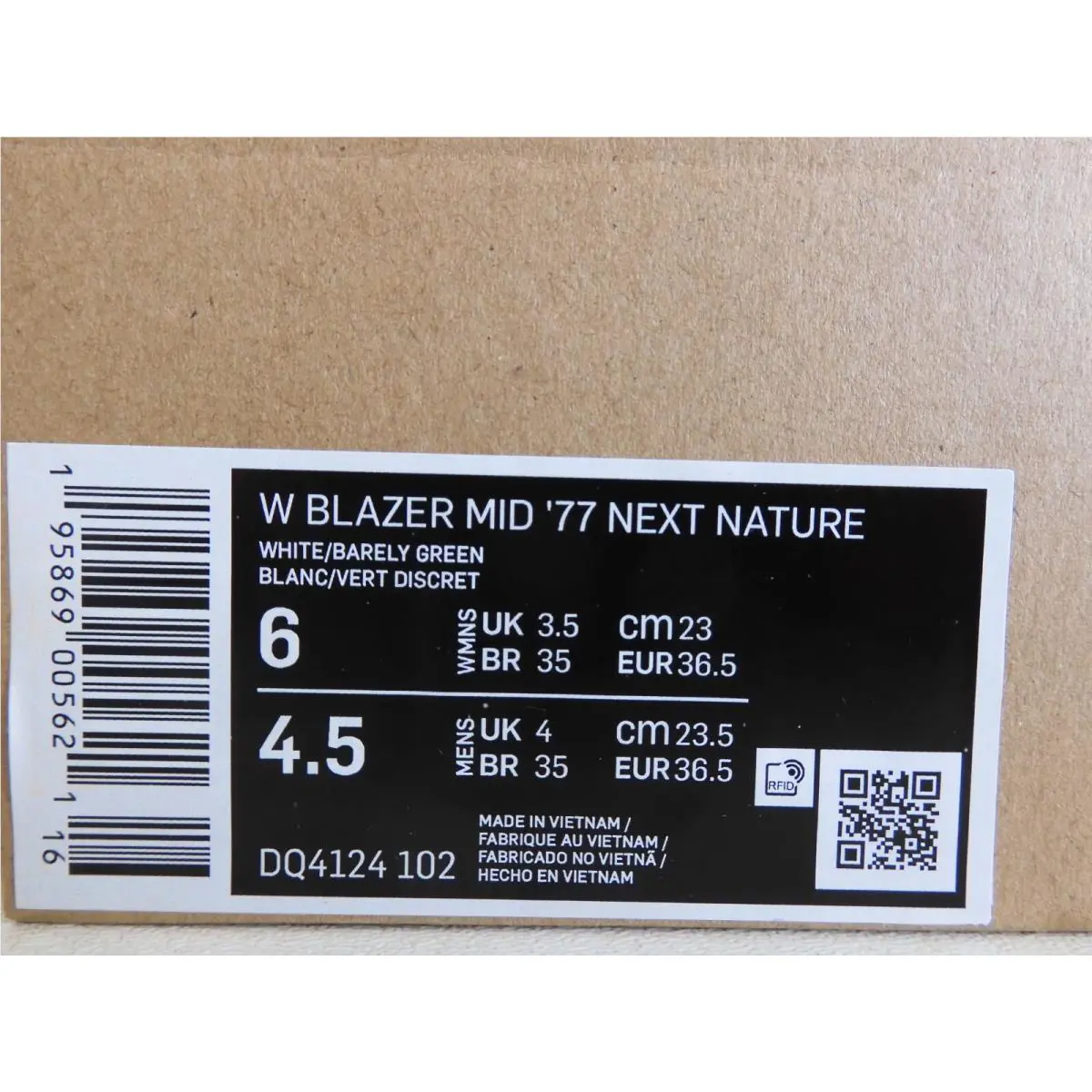 Nike shoes - Nike Blazer Mid - Blazer Mid - Dq4124-102 - White (UPC: 195869005621) 3