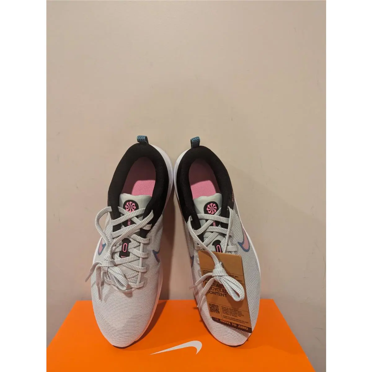 Nike shoes - Nike Downshifter 12 - Downshifter - Photon Dust/Pink Spell 1
