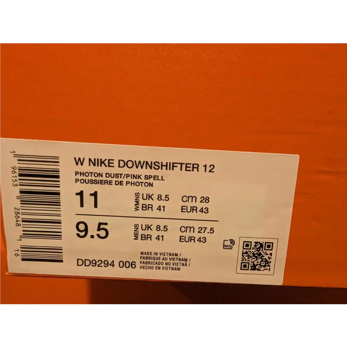Nike shoes - Nike Downshifter 12 - Downshifter - Photon Dust/Pink Spell 4