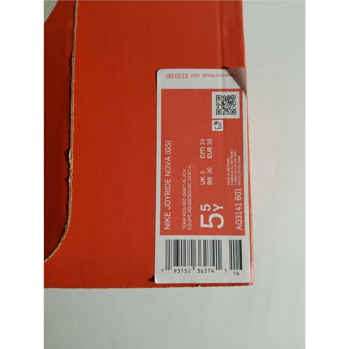 Nike shoes - Joyride Nova - Joyride Nova - Red (UPC: 193152362741) 6