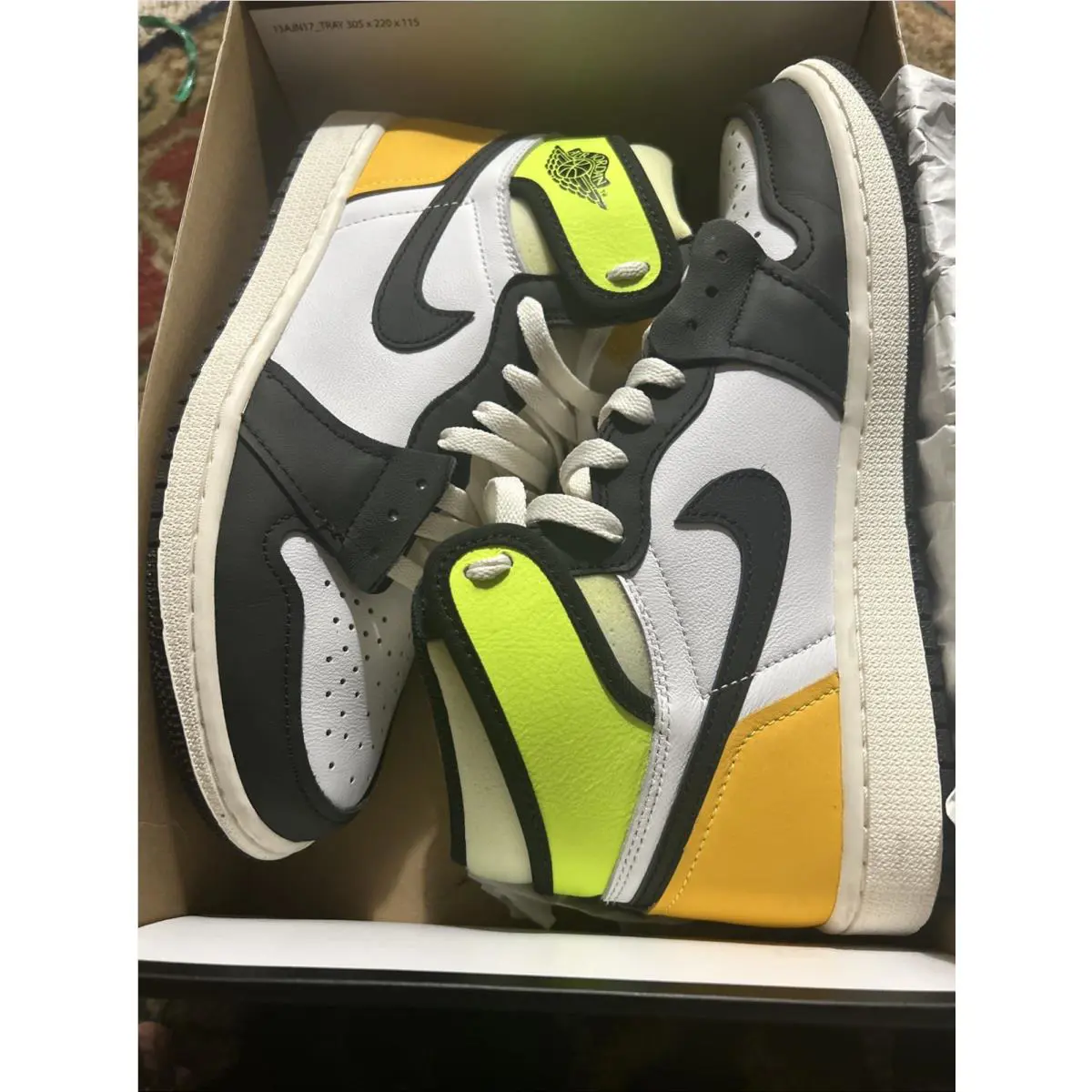 Nike shoes - Air Jordan 1 - Air - 555088-118 - Multicolor (UPC: 0194501149822) 0