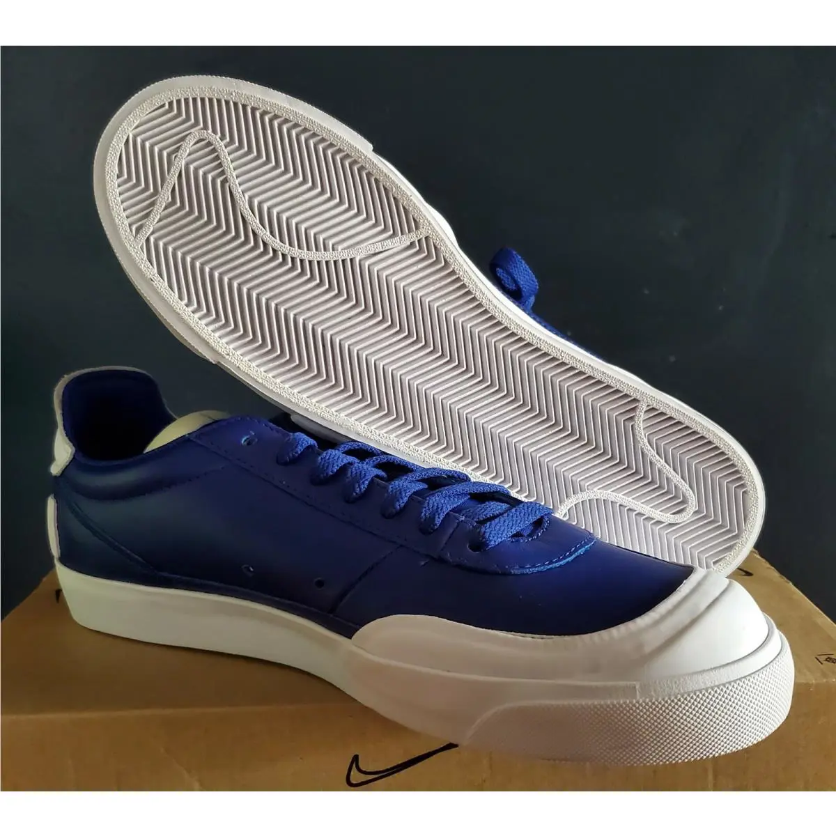 Nike shoes - NIKE DROP-TYPE PREMIUM - PREMIUM - CN6916 400 - Deep royal blue/white/black (UPC: 193151455840) 0