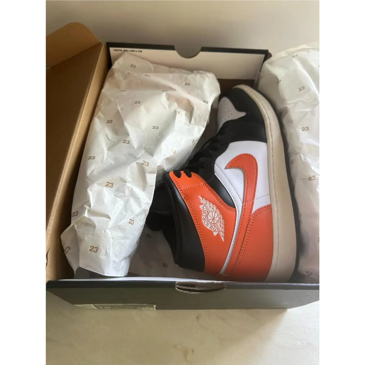 Nike shoes - Air Jordan 1 - Air - 555088-161 - Red (UPC: 198482348755) 5