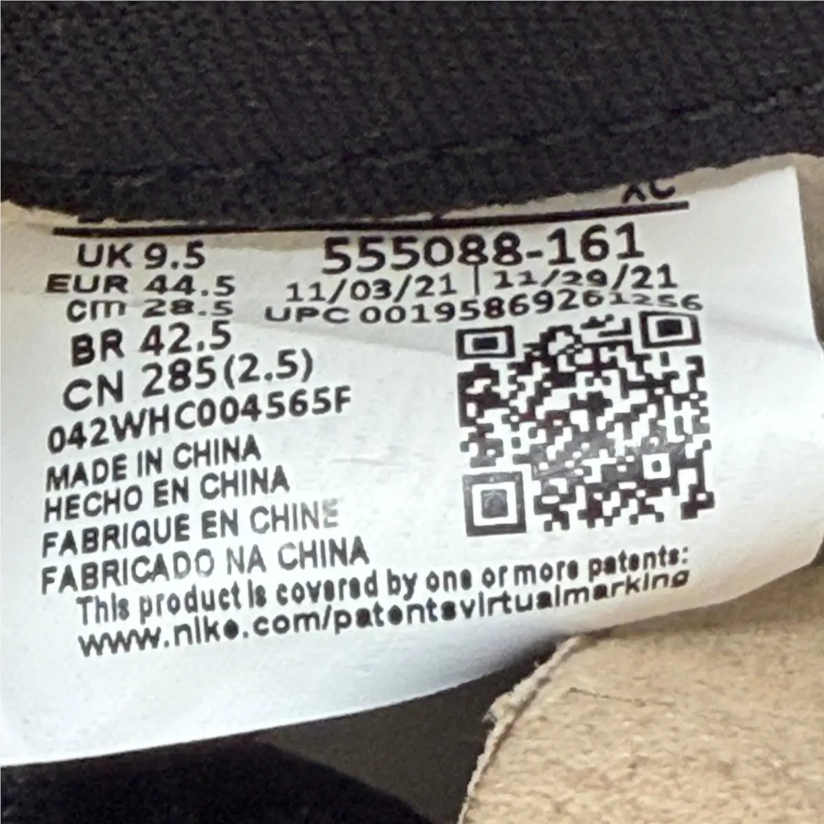 Nike shoes - Jordan 1 Retro High OG Heritage - 555088-161 - White 6