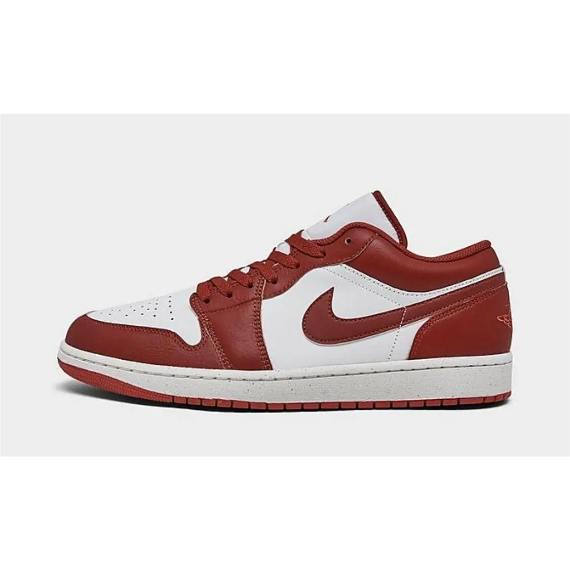 FJ3459-160 Nike Air Jordan 1 Low White Red Lobster Men`s Sz 10