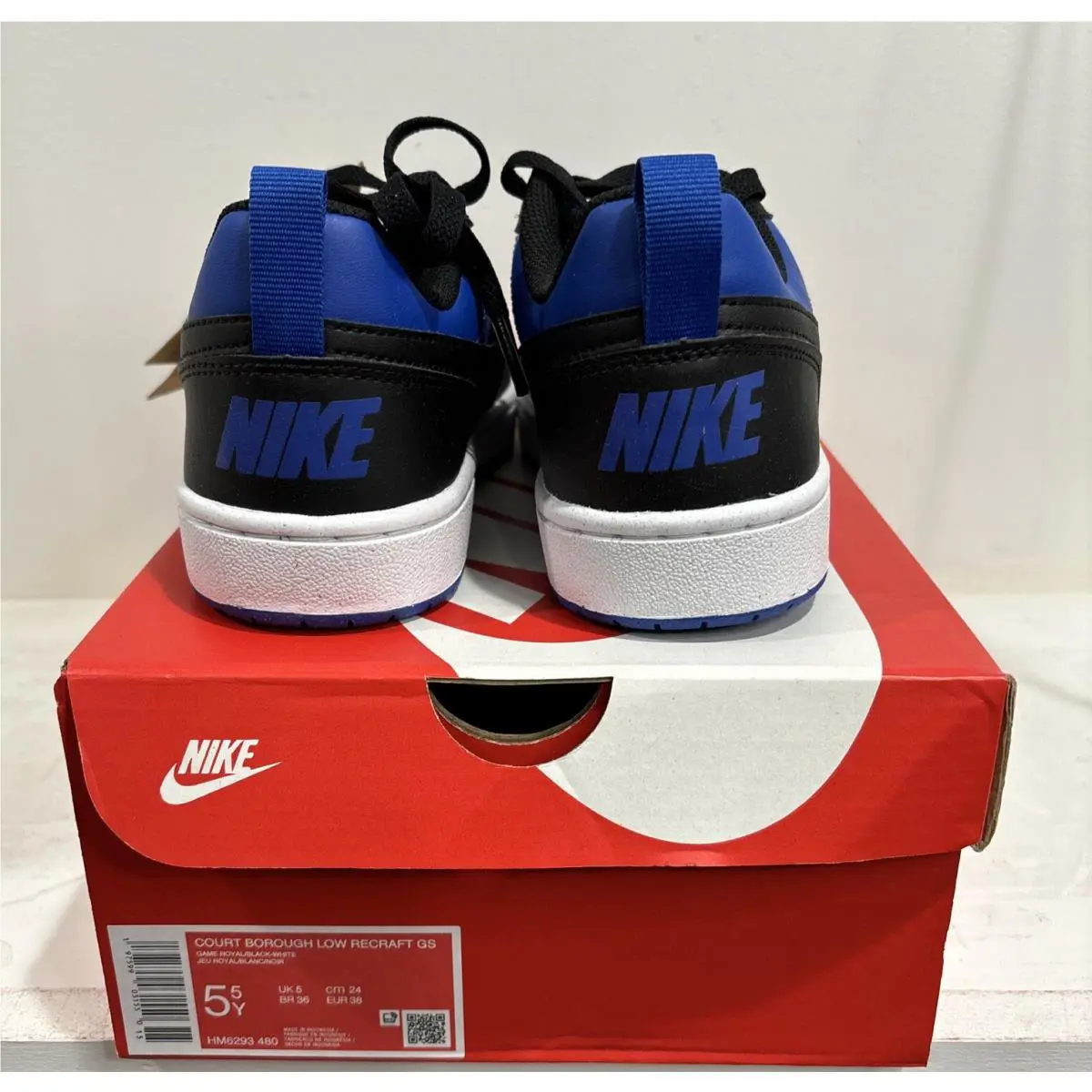Nike shoes - Nike Court Borough - Court Borough - BLUE & BLACK 7
