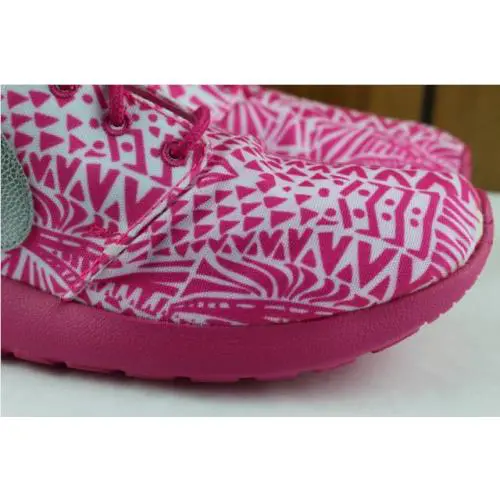 Nike shoes - Vivid Pink, Metallic Silver, White 2