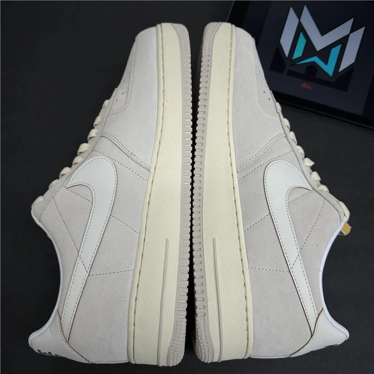 Nike shoes - Nike Air Force 1 - Air Force - FQ8077-104 - Light Orewood Brown/Coconut Milk/Deep Jungle/Sail 8
