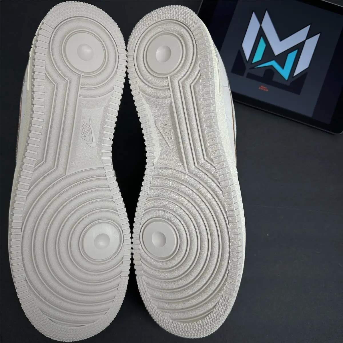 Nike shoes - Nike Air Force 1 - Air Force - FQ8077-104 - Light Orewood Brown/Coconut Milk/Deep Jungle/Sail 10
