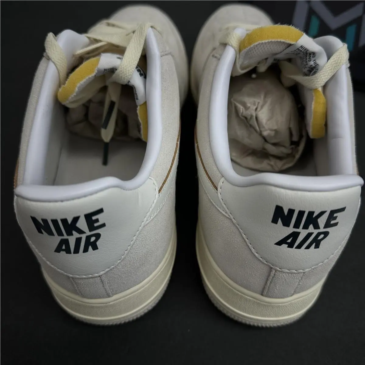 Nike shoes - Nike Air Force 1 - Air Force - FQ8077-104 - Light Orewood Brown/Coconut Milk/Deep Jungle/Sail 2