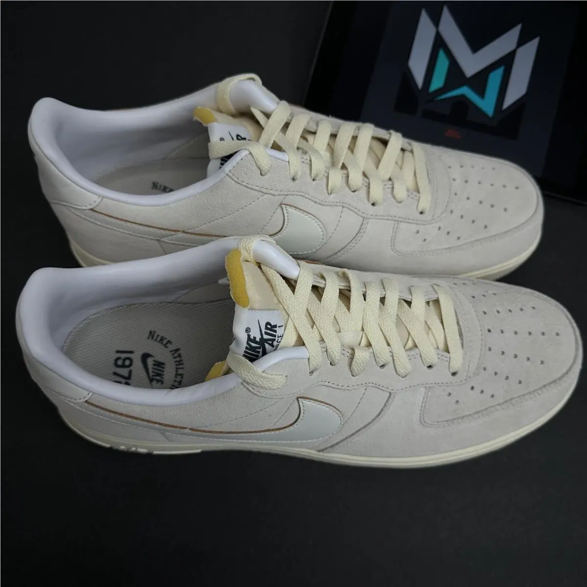 Nike shoes - Nike Air Force 1 - Air Force - FQ8077-104 - Light Orewood Brown/Coconut Milk/Deep Jungle/Sail 3