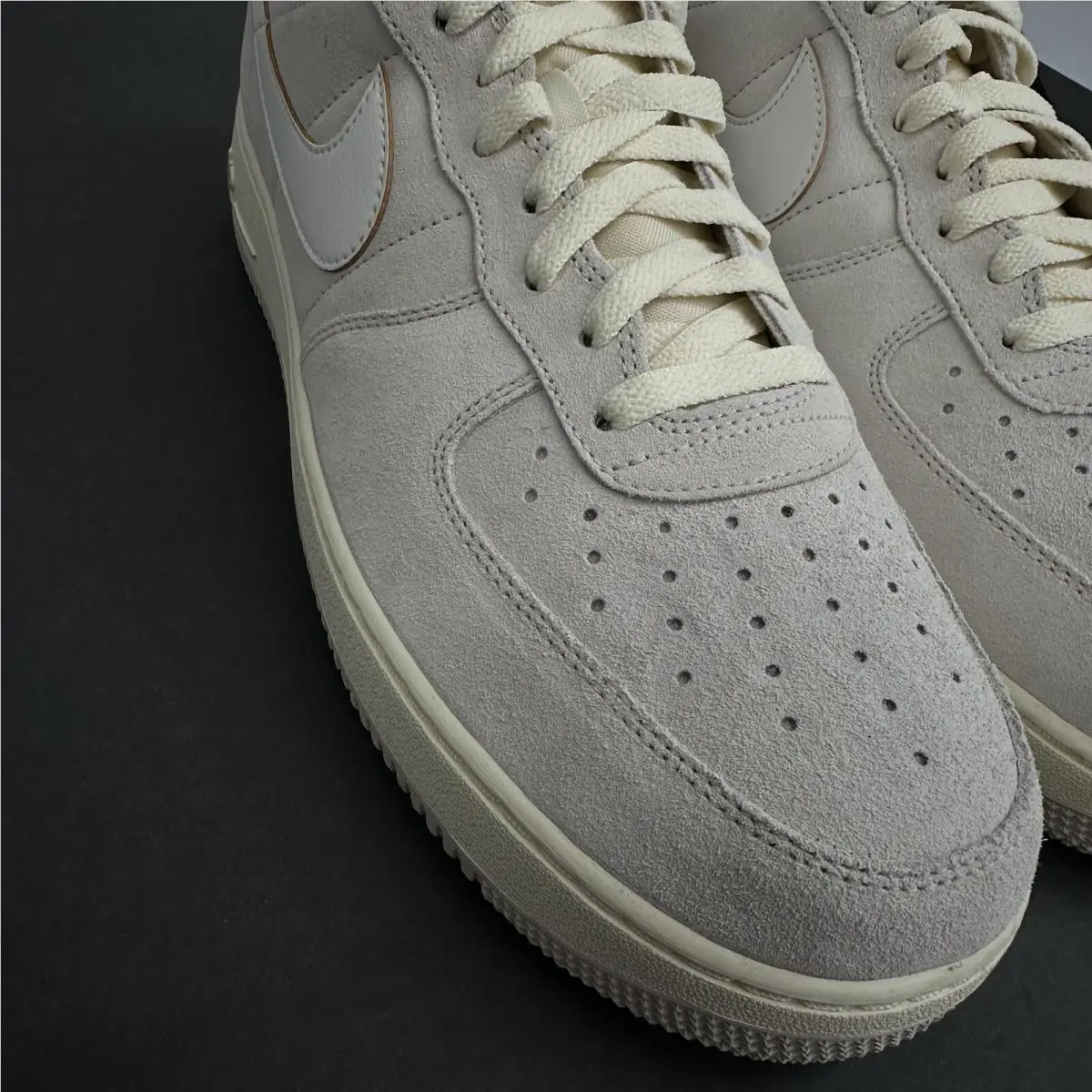 Nike shoes - Nike Air Force 1 - Air Force - FQ8077-104 - Light Orewood Brown/Coconut Milk/Deep Jungle/Sail 5
