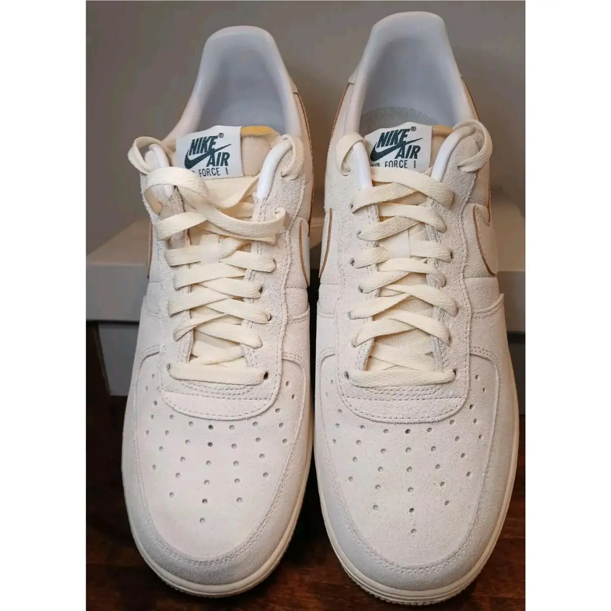 Nike shoes - Nike Air Force 1 - Air Force - FQ8077-104 - Orewood Brown Sail 1