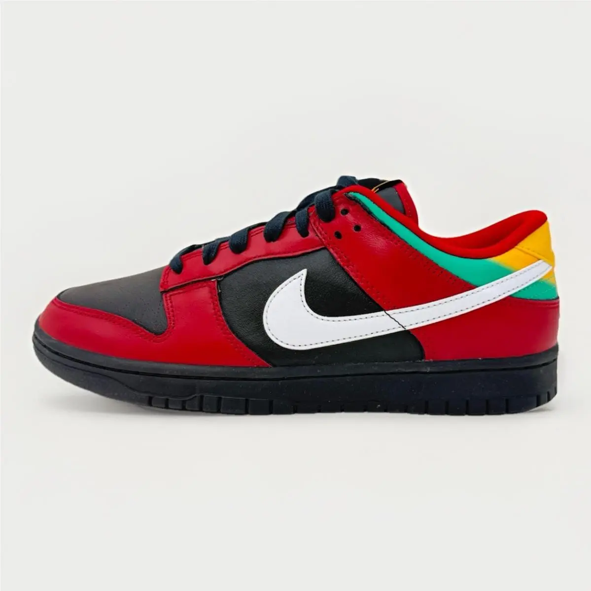 Nike Air Dunk Low Retro Ltd Biker Tattoos Blackred FZ3057-001 Men’s Sz 10 No Lid