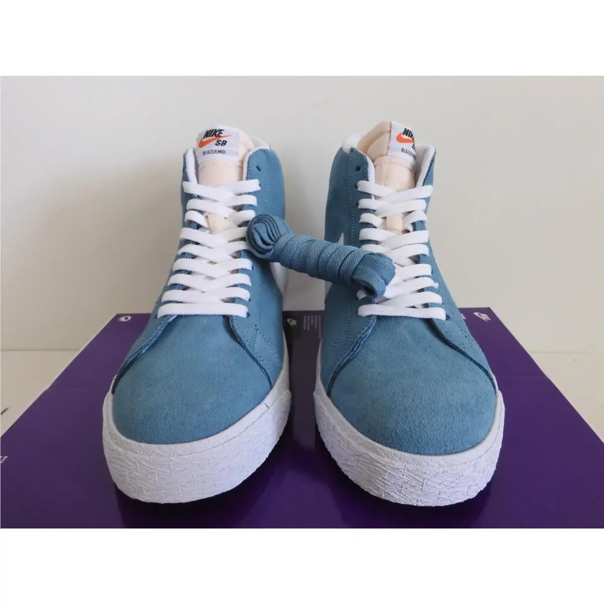 Nike shoes - Nike SB Zoom Blazer Mid - 864349-404 - Blue (UPC: 196148844559) 1